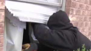 Daughter Is Confused When Dad Takes Screw Out Of Door, Then Realizes He's A Genius