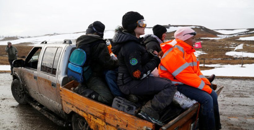 Dwindling Demonstrators, Arrests At DAPL Protest Camp