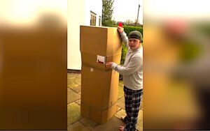 Man Surprises Brother With Down Syndrome With Package (Video)