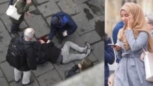 Muslim Woman Sees London Victim, Does Something Shocking