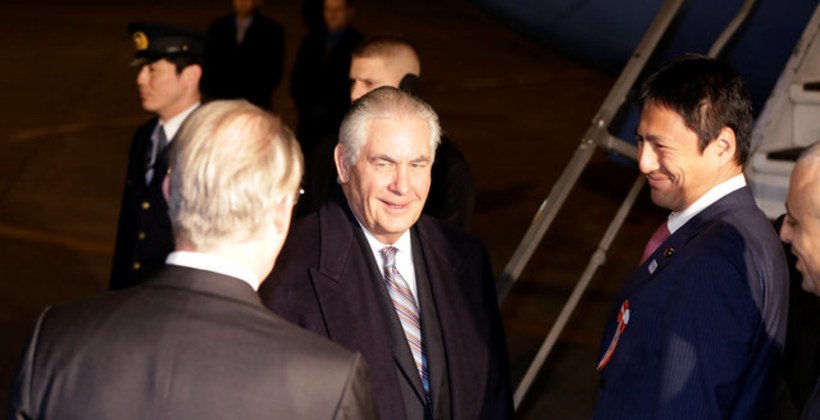 Tillerson To Press China On North Korea In Asia Trip