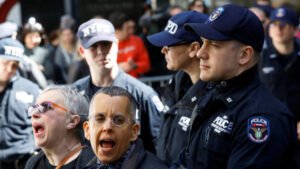 NYPD Arrest 25 At Immigration Protest In Trump Tower