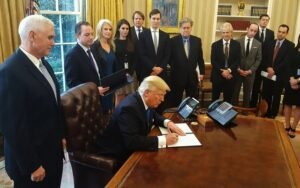 Liberals Outraged After Learning What Trump Put Under Hillary's Portrait
