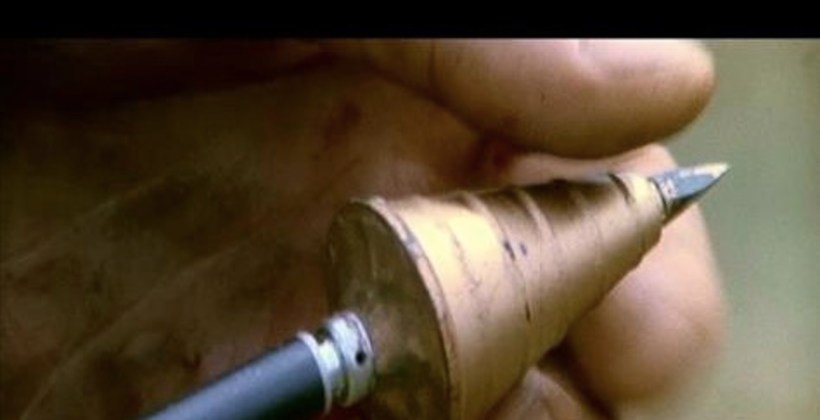 Female Would-Be Suicide Bomber Gets Hit By Arrow, Pulls It Out, Quickly Realizes What's On Tip