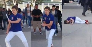 Nevada High School Student Tries To Stab Fellow Students; Suddenly -- Boom