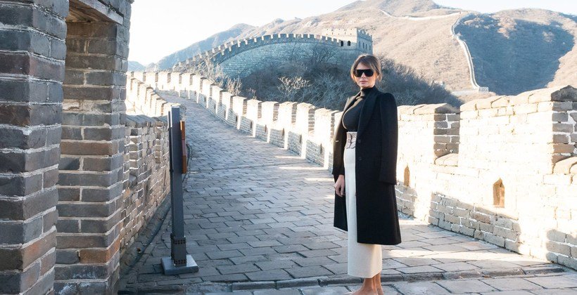 Some People Deeply Offenedd After Noticing Something About Melania's Outfit During Asia Tour