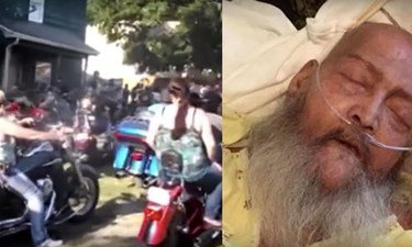 Dying Man Requests To Hear Motorcycle's Roar, So Over 100 Bikers Show Up Outside His Home