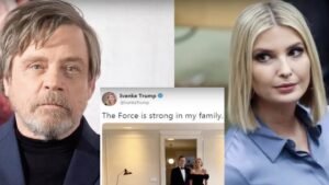 Star Wars Actor Rips Ivanka For Posting A Photo Of Her Family, Calls Her A 'Fraud'