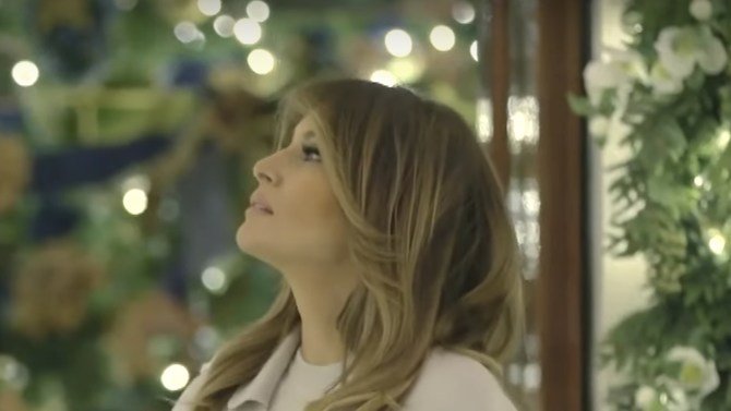 Washington Post Rips Melania's 'Ridiculous' Outfit In Latest White House Christmas Video