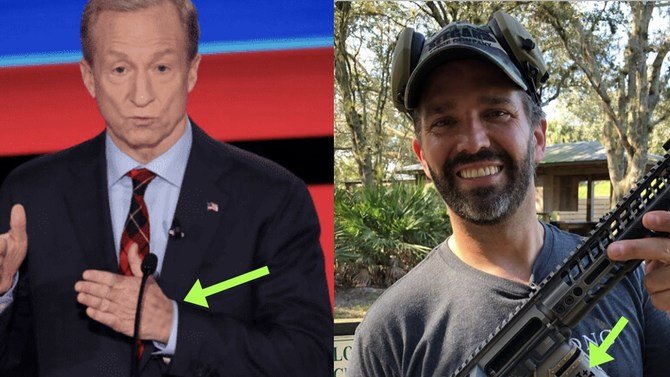 CNN Rips Don Jr. Over 'Hate Symbol', Says Nothing When Dem Flaunts It At Their Debate