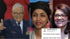100-Year-Old WWII Hero Honored At SOTU, Omar & Tlaib Slammed For 'Disrespectful' Behavior