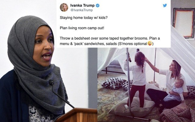 Rep. Ilhan Omar Faces Backlash Over Response To Ivanka's Pro-Family Tweet
