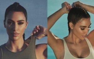 Kim Kardashian Flaunts Famous Figure For Her Shapewear Brand