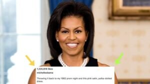 Michelle Obama Shares Photo Of Her 1982 Prom Outfit