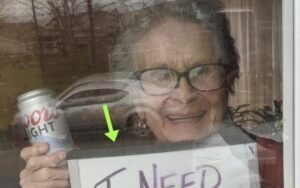 Old Lady Makes 'Hilarious Plea' From Her Window During Coronavirus Lockdown