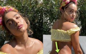 Influencer Turns Heads After Posting Photo In Yellow Swimsuit