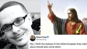 Black Lives Matter Activist Says White Statues Of Jesus Should 'Come Down'
