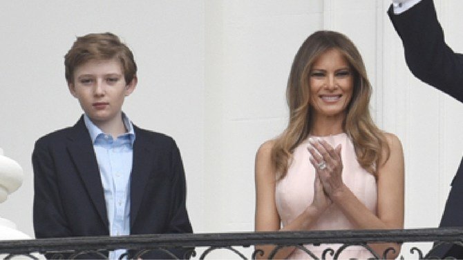 First Lady Melania Reveals Her Parenting Style With Barron In Interview