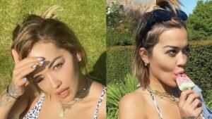 Singer Rita Ora Turns Heads With Lockdown Bikini Photos