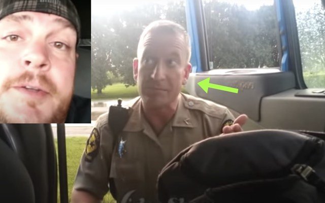 Trucker Pulled Over For 'Unlawful Use Of Horn' Puts Police Officer In His Place
