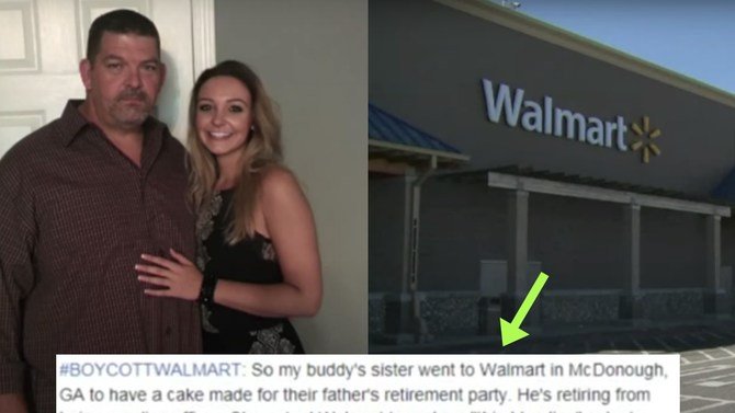 Walmart Employees Allegedly 'Refuse' To Make 'Controversial' Cake For Retiring Police Officer