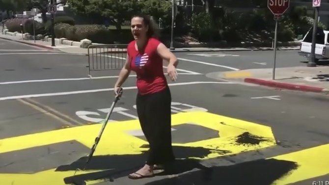 California Couple Charged With 'Hate Crime' For Painting Over 'Black Lives Matter' Mural