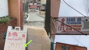 Chinese Restaurant's Sign Allegedly Vandalized With 'Insensitive' Graffiti