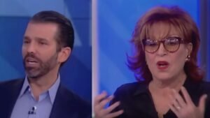 Don Jr. Sparks Uproar After Bringing Up Old Photo Of Joy Behar Allegedly 'Wearing Blackface'