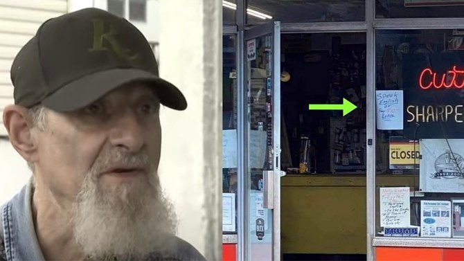 Owner Takes Down 'Controversial' Sign After Facing Calls To Close Down His Store