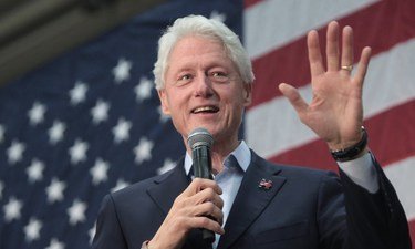 Photo Surfaces Allegedly Showing Bill Clinton Receiving 'Massage' From Jeffrey Epstein Victim