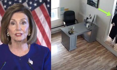 Security Footage Allegedly Shows Nancy Pelosi 'Violating' San Francisco’s Coronavirus Rules