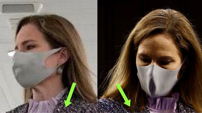 Amy Coney Barrett Turns Heads In 'Armor' Outfit At Confirmation Hearing
