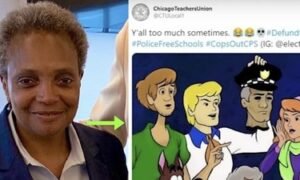 Chicago Mayor Rips Teachers Union's Scooby-Doo Meme, Says It's 'Deeply Offensive'