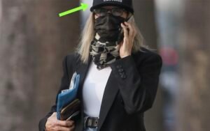 Diane Keaton Turns Heads For Wearing Hat With 'Blunt' Message