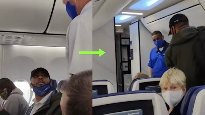 Man Claims He Was Kicked Off Flight For Allegedly Taking Off His Mask To Eat