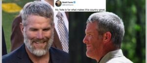 Brett Favre Announces Who He's Voting For On Twitter