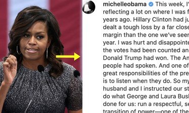 Michelle Obama Rips President Trump On Instagram, Claims His Lies Put Her Family 'In Danger'