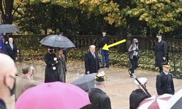 Photo Of President Trump 'Breaching Protocol' Sparks Outrage