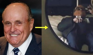 Rudy Giuliani Turns Heads Over 'Compromising' Scene In New 'Borat' Film