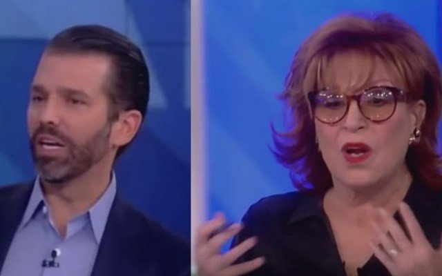 Don Jr. Sparks Uproar After Bringing Up Old Photo Of Joy Behar Allegedly 'Wearing Blackface'