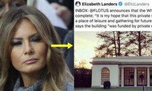 First Lady Melania Faces Backlash After Unveiling New White House Tennis Pavilion