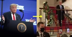 President Trump Tells Audience 'I'll See You In Four Years' During White House Christmas Party