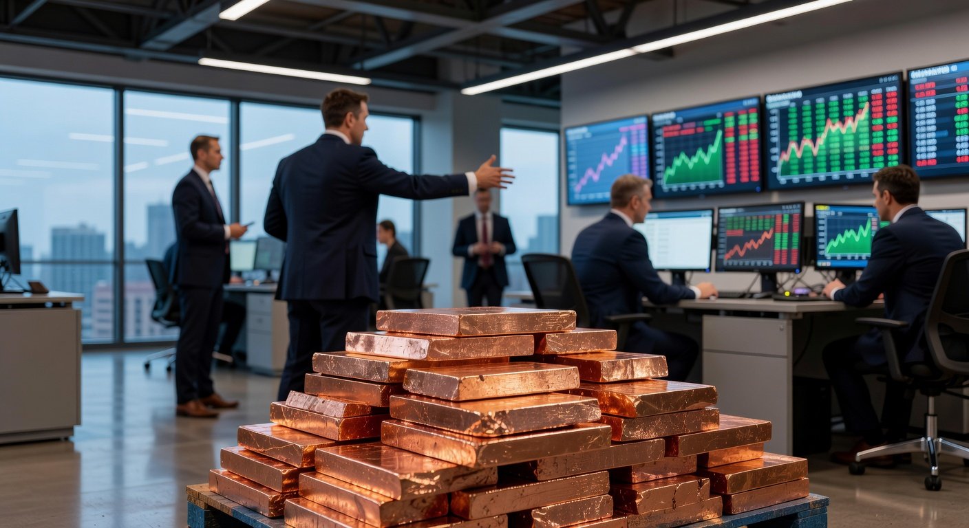 Copper Rises as US Push to End War Buoys Industrial Metals