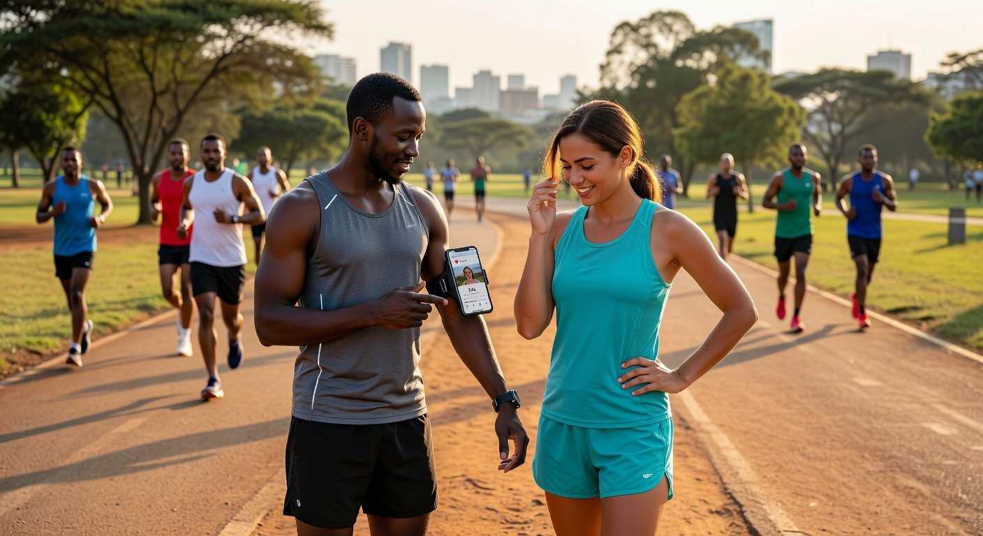 How Strava has become the new online romance site for Nairobi runners