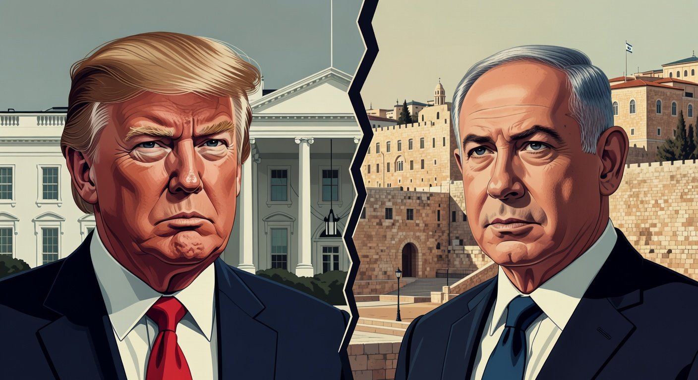 Opinion | Trump and Netanyahu Are No Longer on the Same Page