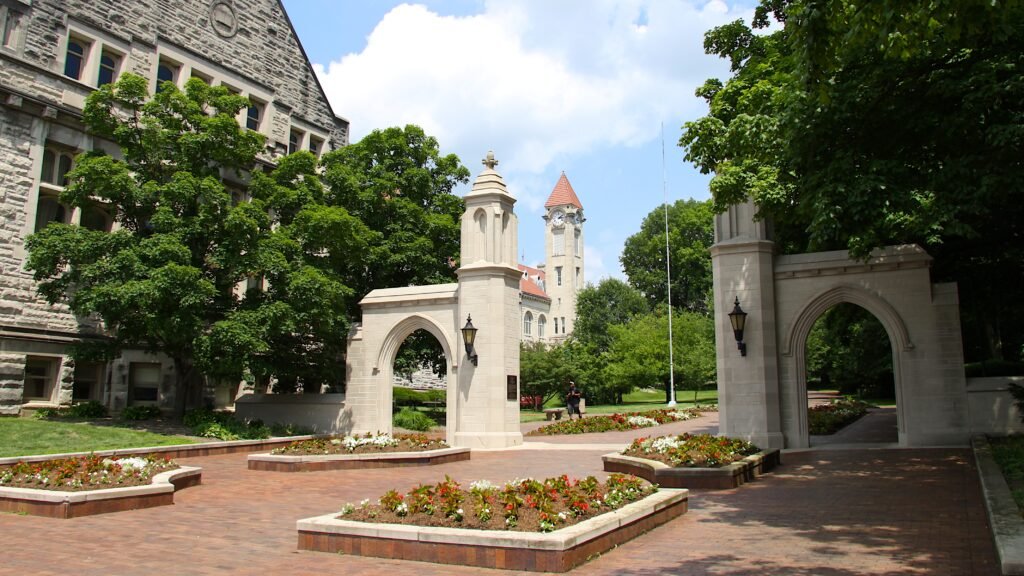 exterior of Indiana university bloomington