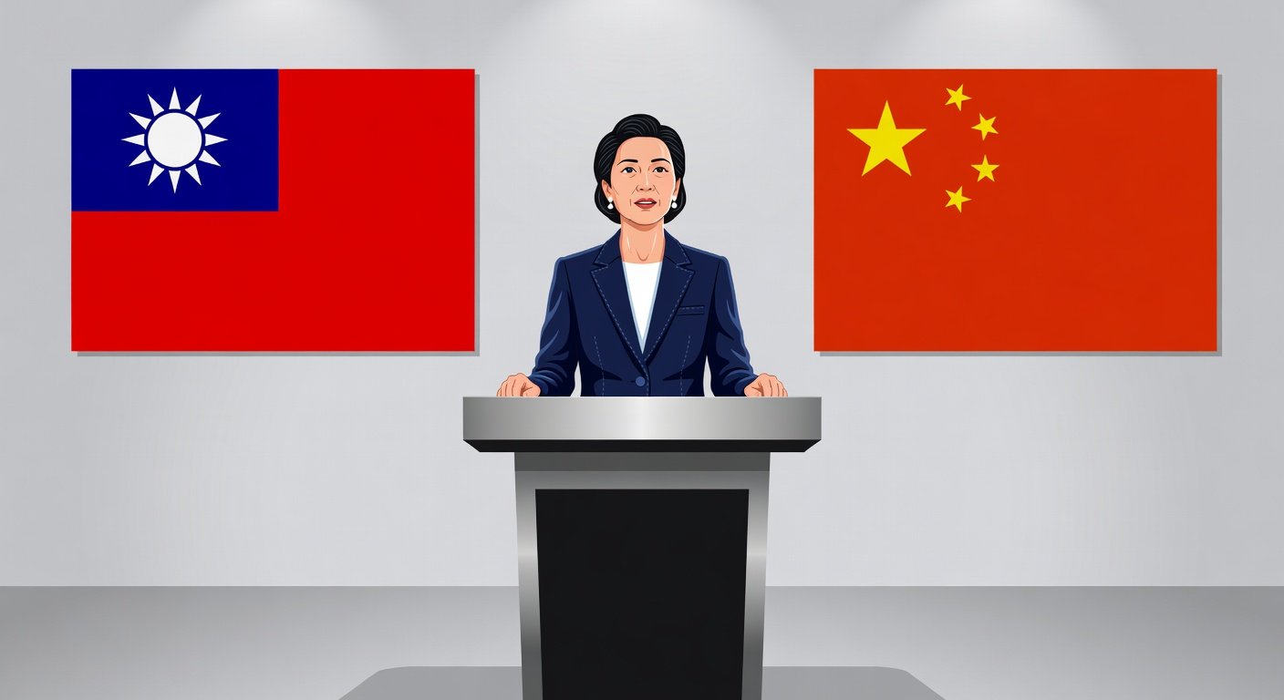 Former KMT chairwoman calls for ‘profound mutual trust’ with mainland China