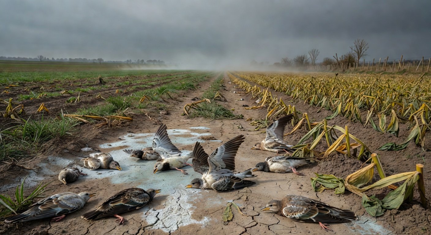 Pesticides et engrais, causes majeures de l’effondrement des populations d’oiseaux en Europe